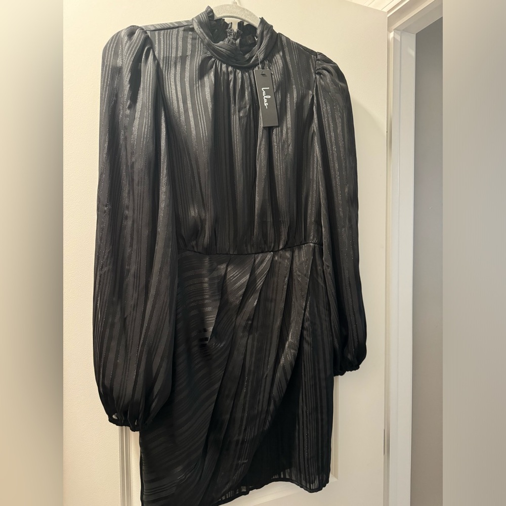 NEW W TAGS Lulus Formal Black Dress
